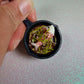 White Steamed Fish Skillet Charm