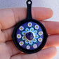 BlackBerry Pie Skillet Charm (Garden Pie Collection)
