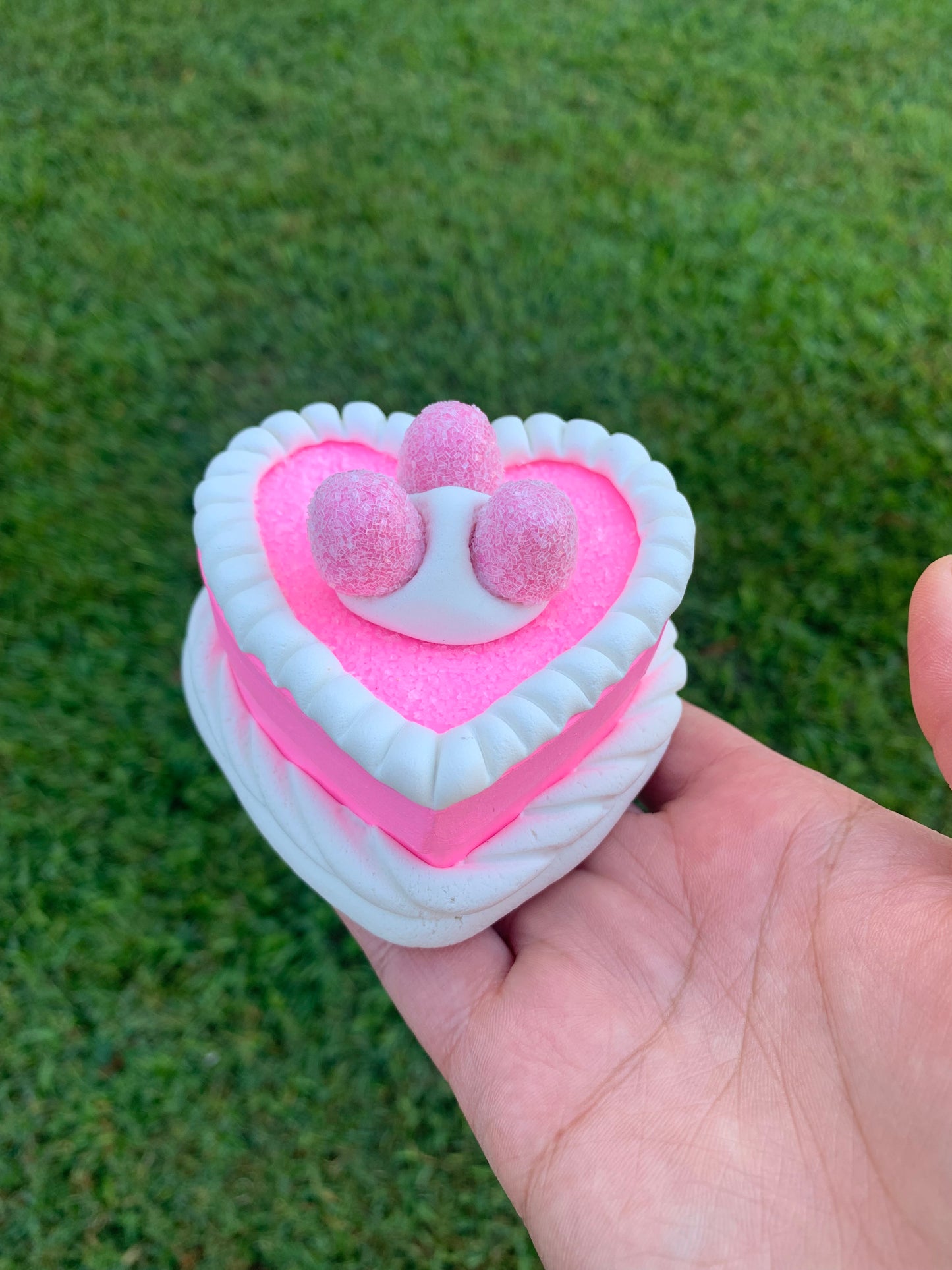 Pink Gumdrop Cake Box