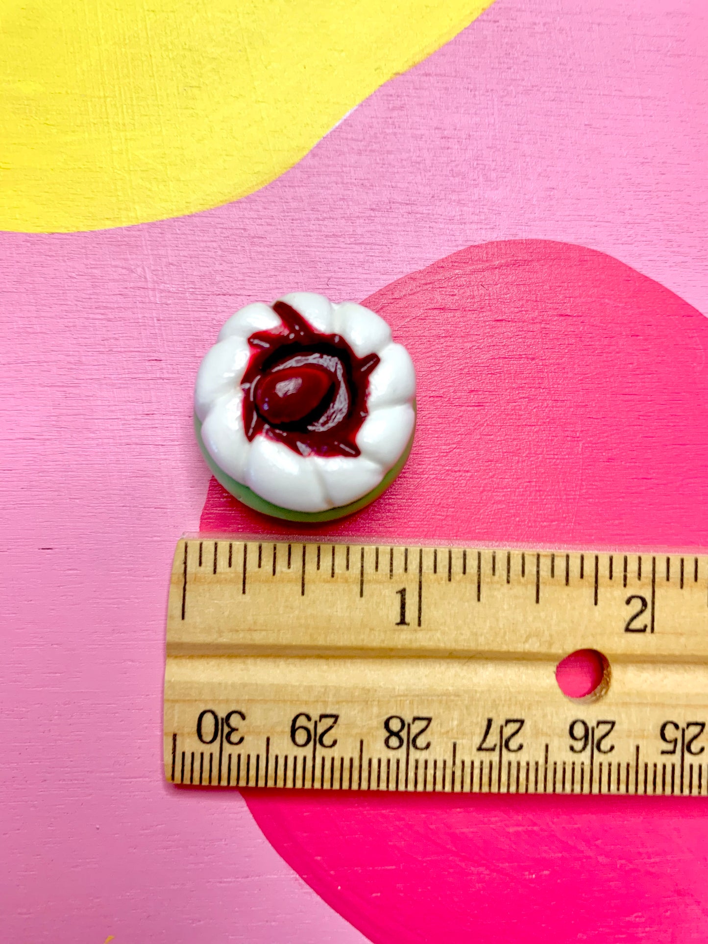 Christmas Cream Puff Cookie Magnets