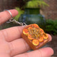 Nutty Banana with Syrup French Toast Keychain