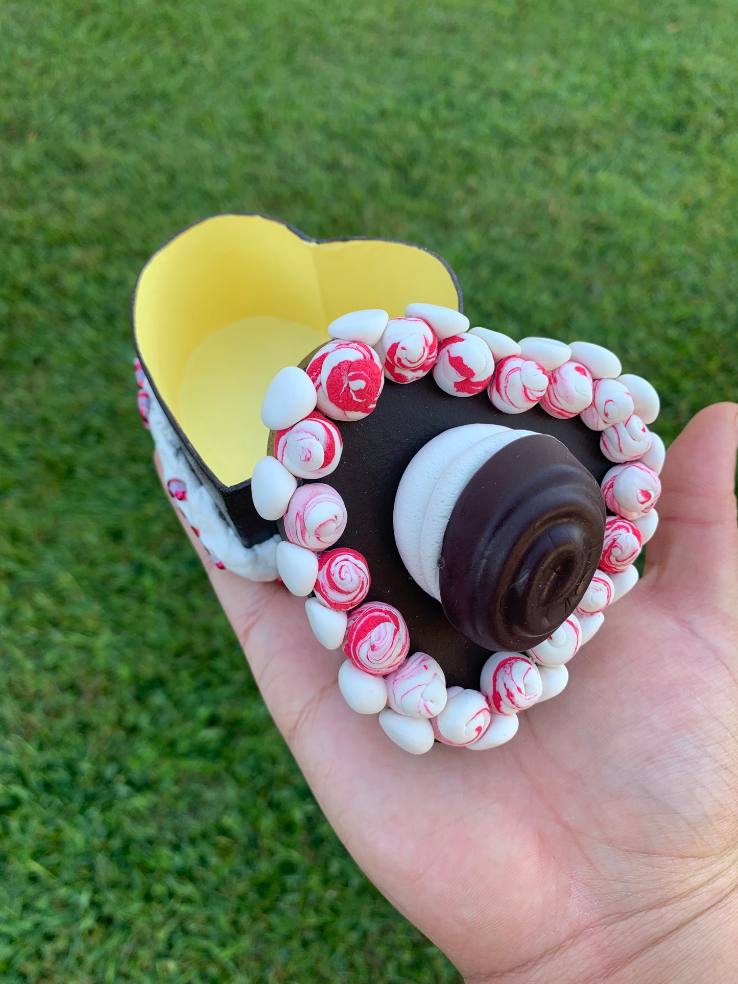 Chocolate Peppermint Cake Box