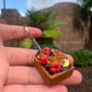 Crunchy Berry Toast Keychain