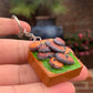 Beef and Yams on Avocado Toast Keychain