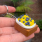 Yogurt Topped with Mango-Blueberry Toast Keychain