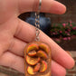 Cinnamon Peaches Toast Keychain