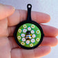 Green Bee Skillet Charm (Garden Pie Collection)