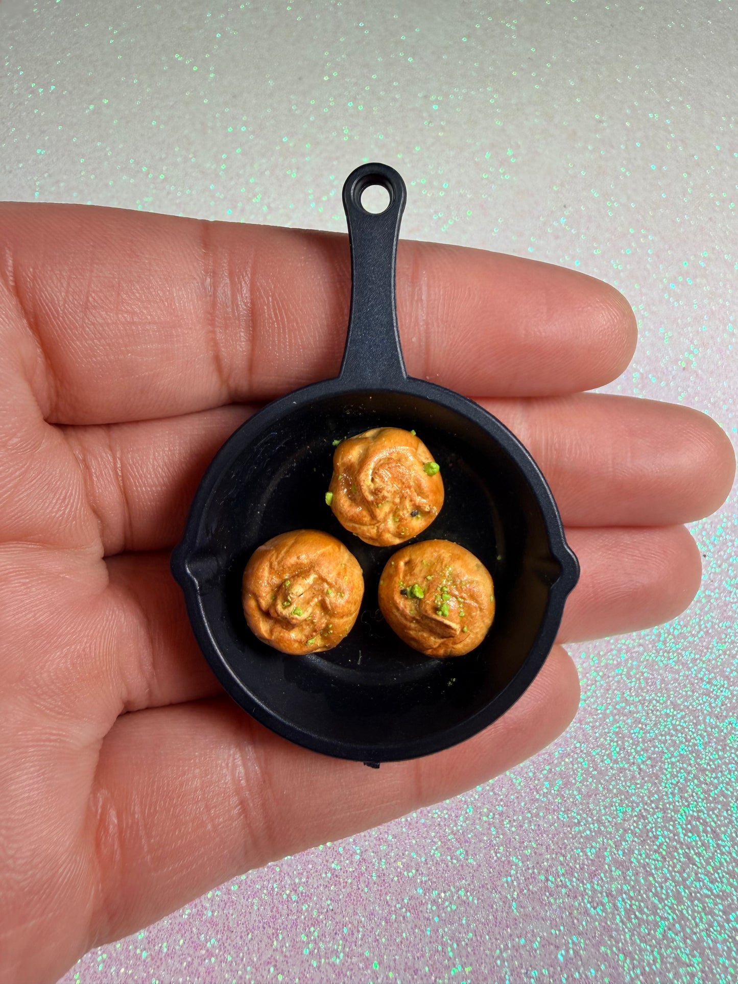 Dumplings Skillet Charm