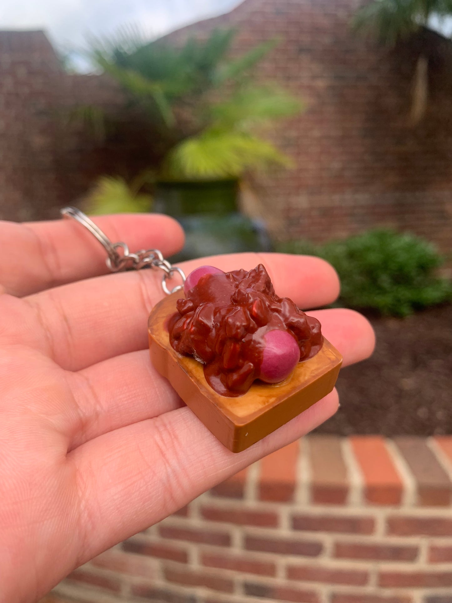Chili Dog Keychain