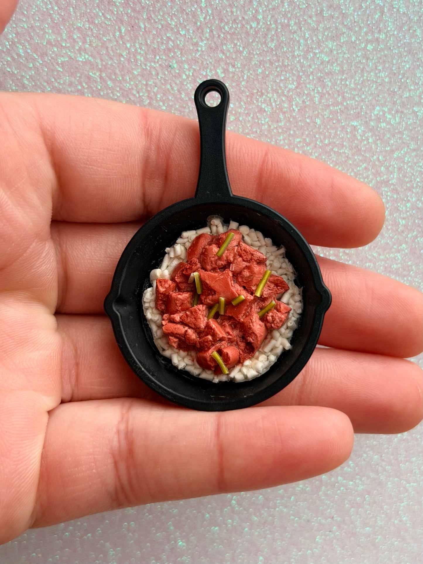 Sushi Bowl Skillet Charm