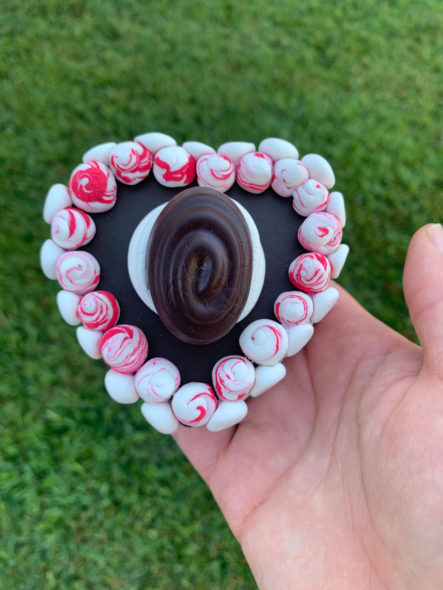 Chocolate Peppermint Cake Box