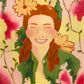 " Growing Happiness"- Original Painting