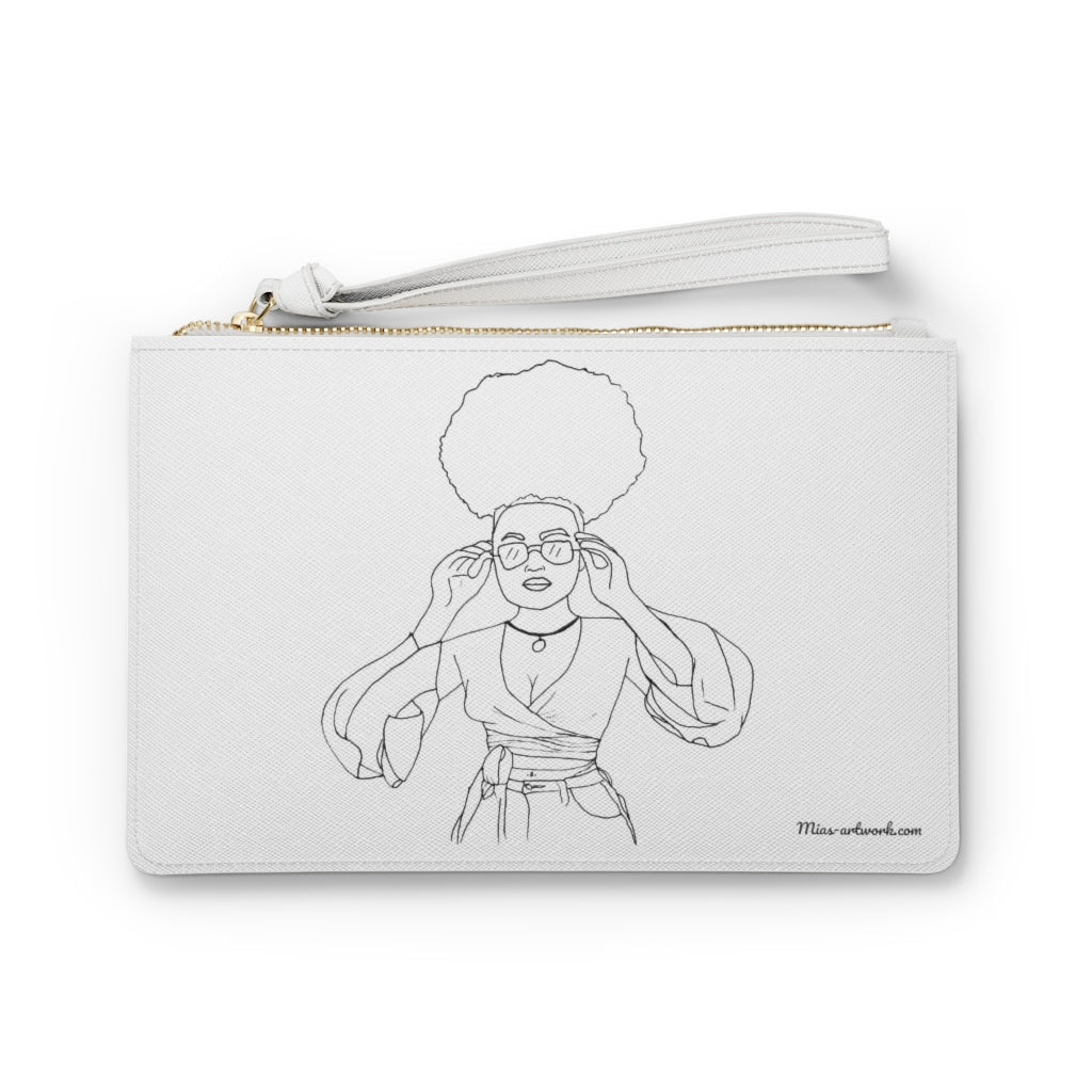 Positive Vibe Clutch Bag