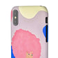 Pretty in Pink and Blue- Snap Cases