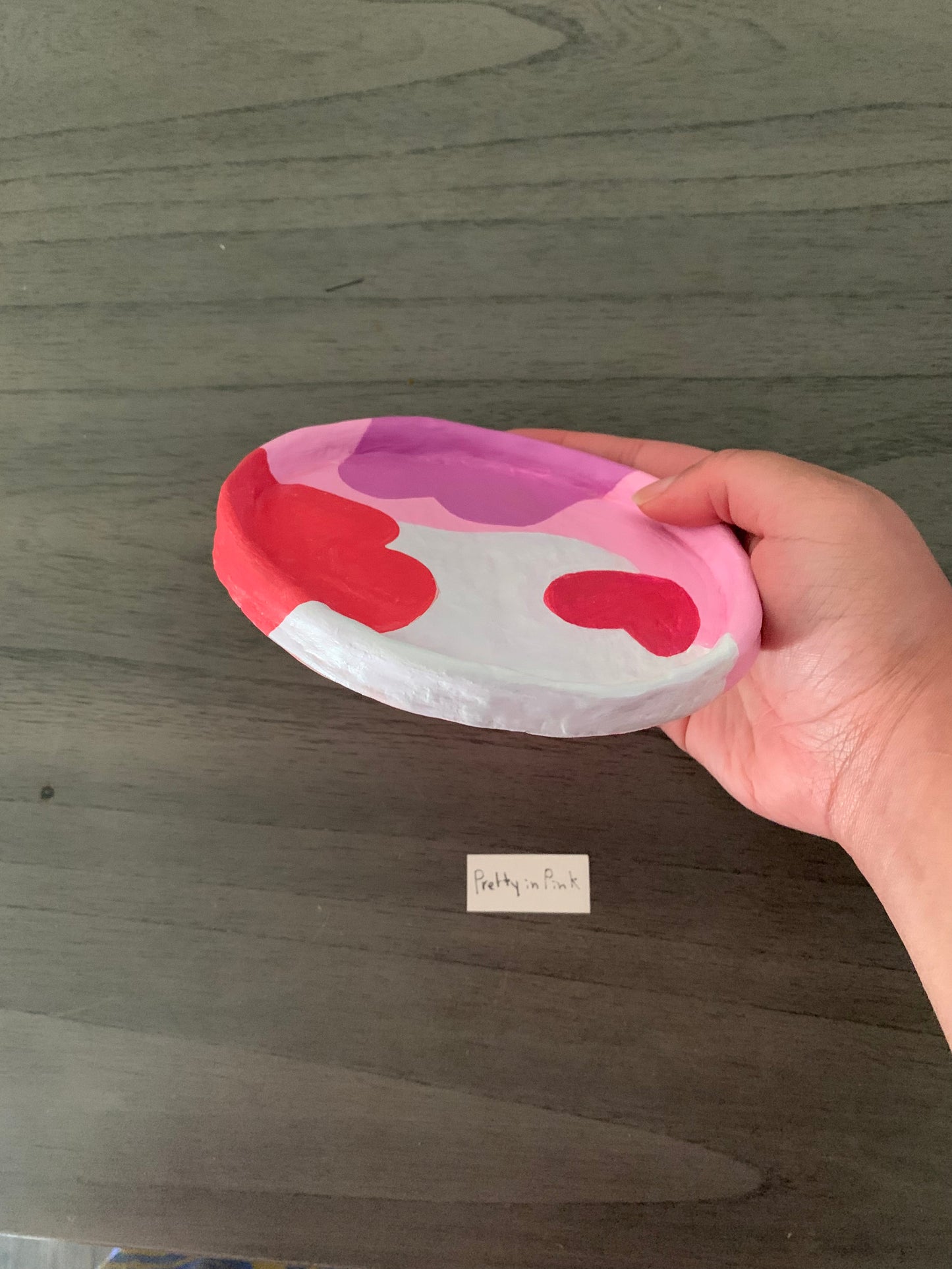 “Pretty in Pink” trinket tray