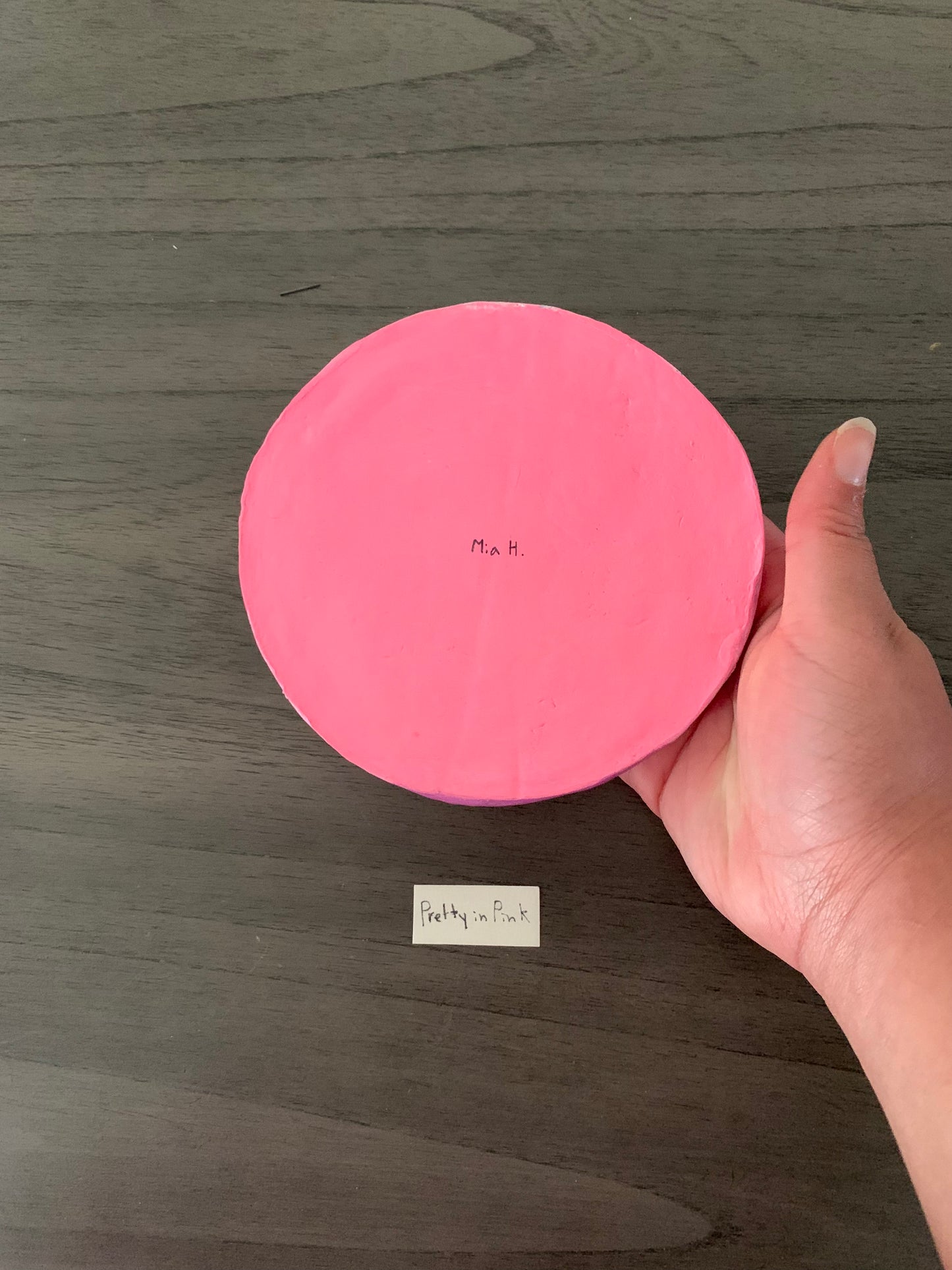 “Pretty in Pink” trinket tray